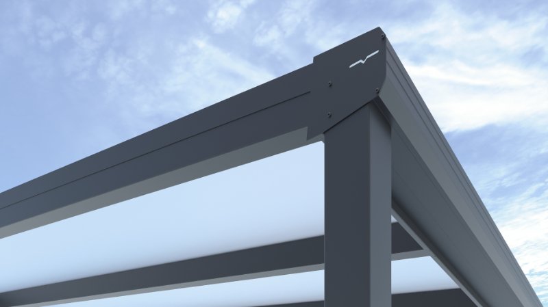 Opales Glas für Terrassenüberdachung in Völklingen