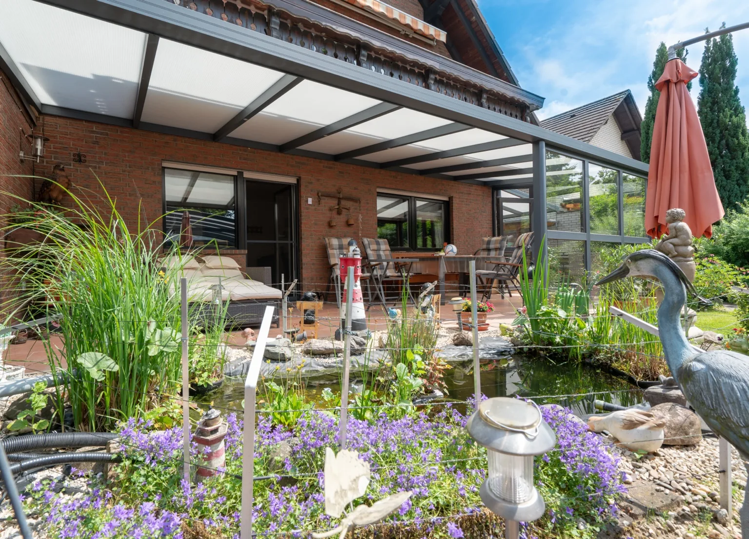 Terrassenüberdachung im Garten für Blieskastel und Umgebung