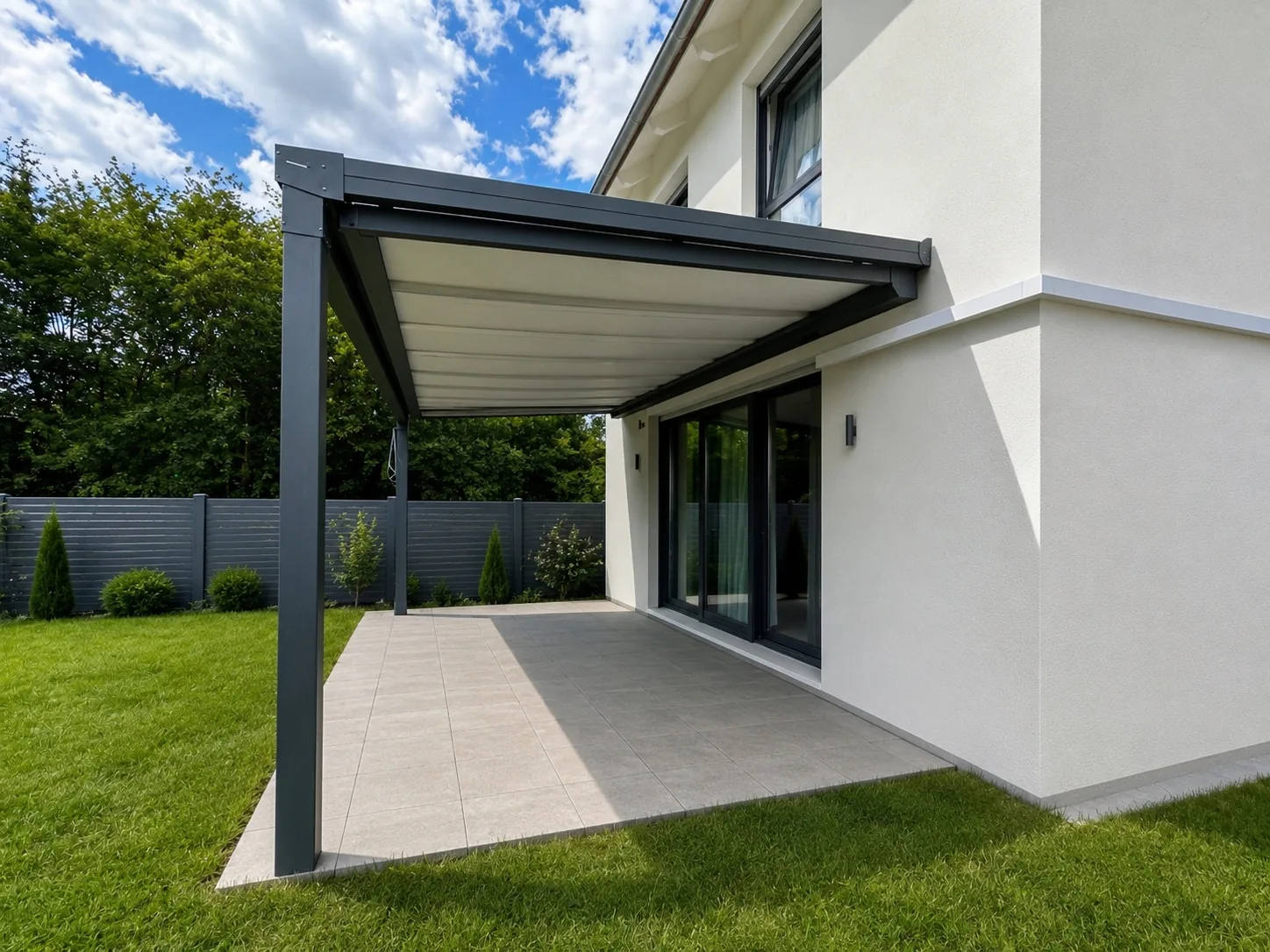 Terrassenüberdachung in Sulzbach Saar von PS Alu-Systeme
